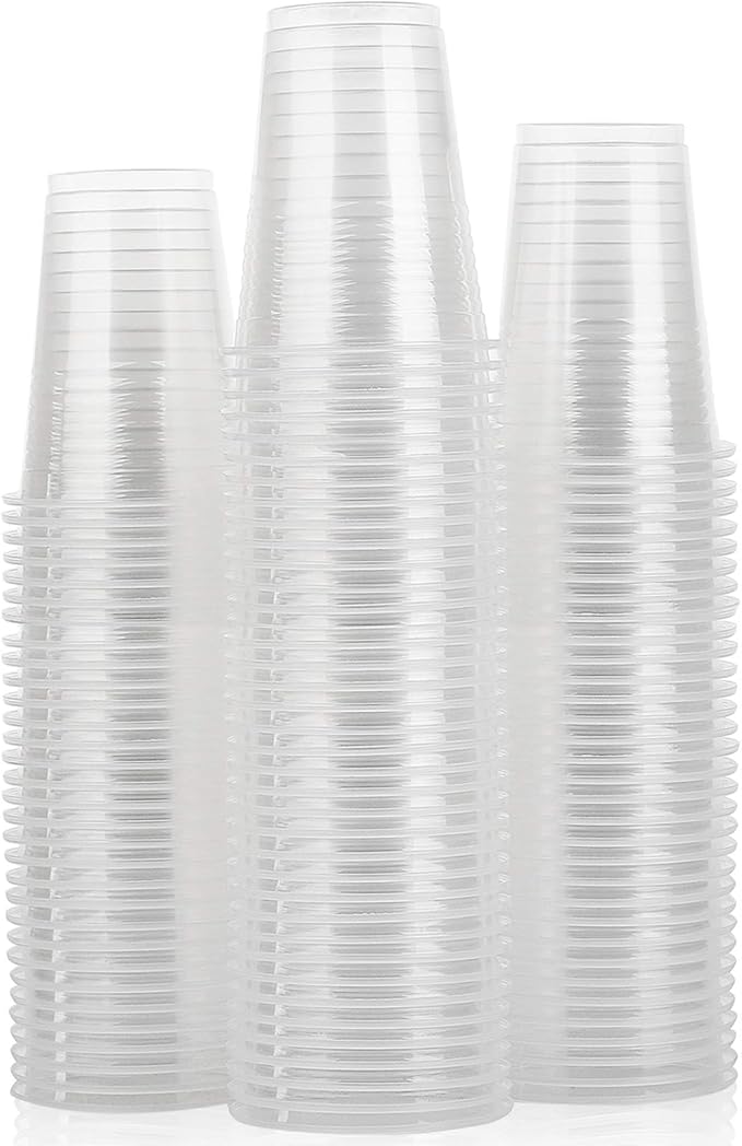8 Oz Clear Cups, Disposable Clear Plastic Cups Water Cups Disposable Cups, 8 Oz Water Clear Plastic Cups Clear Plastic Cups Plastic Cups